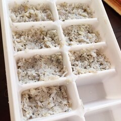 離乳食 しらすの冷凍保存 レシピ 作り方 By 農家の嫁 楽天レシピ 離乳食 しらすの冷凍保存 レシピ 作り方 By 農家の嫁 楽天レシピ